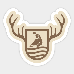 Hunter's Crest Sticker